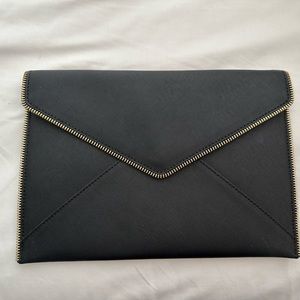 Rebecca Minkoff Black Leo Clutch